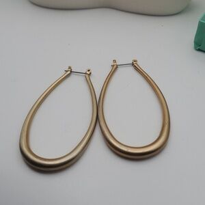 Gold filled harp earrings estate jewelry E160